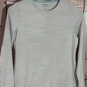 Women’s Light Green Long Sleeve Top size Medium